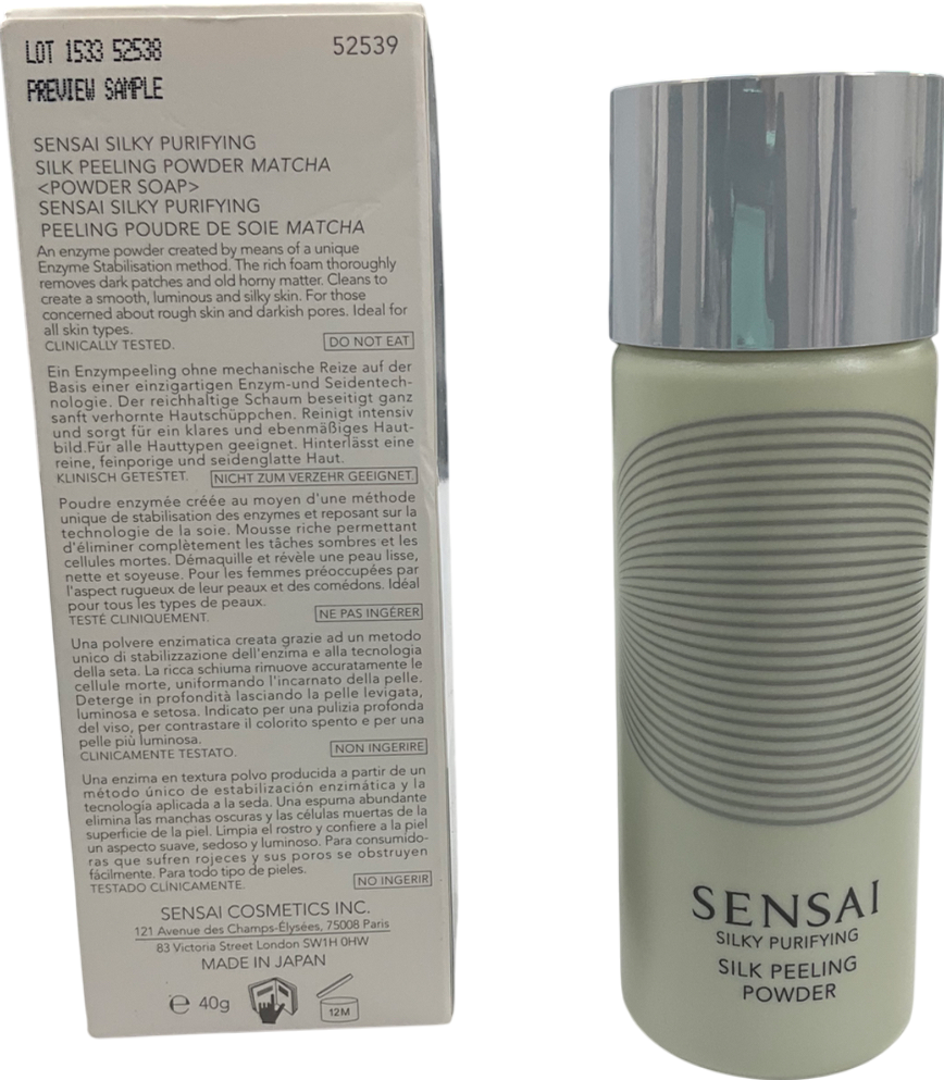 sensai Silky Purifying Silk Peeling Powdee 40ml