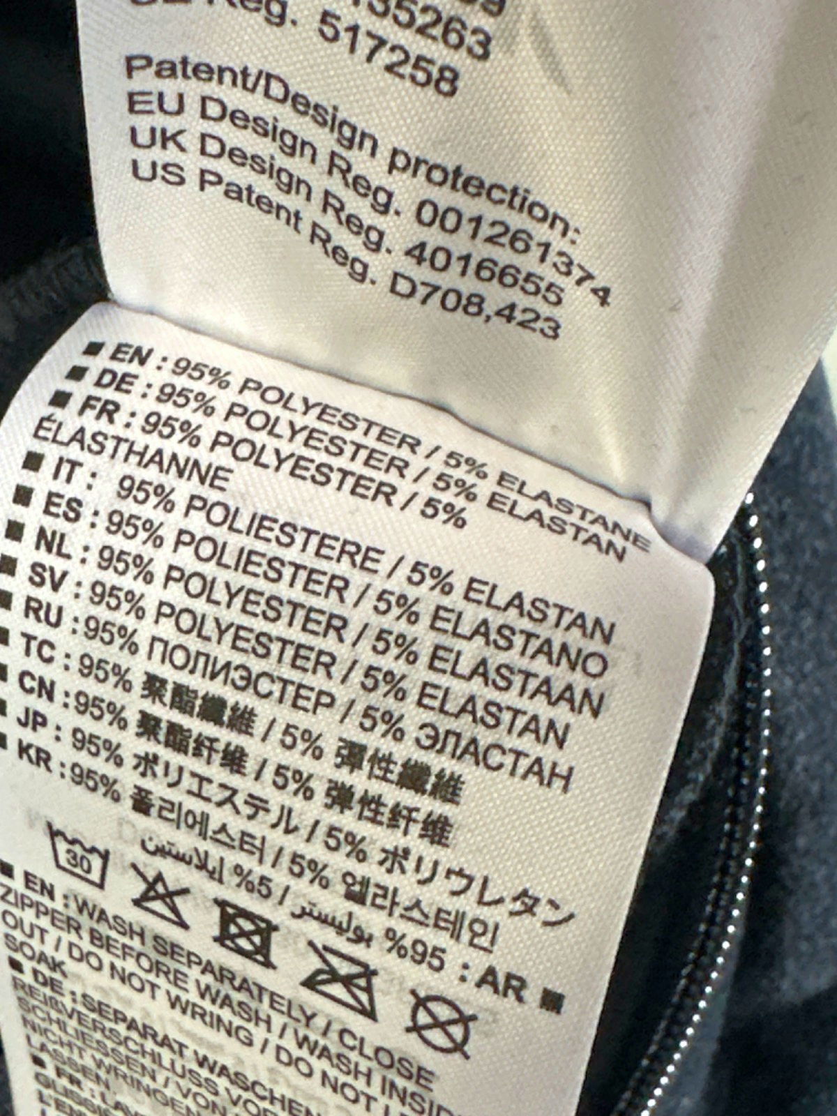 OnePiece Black Original Velvet Jumpsuit UK M