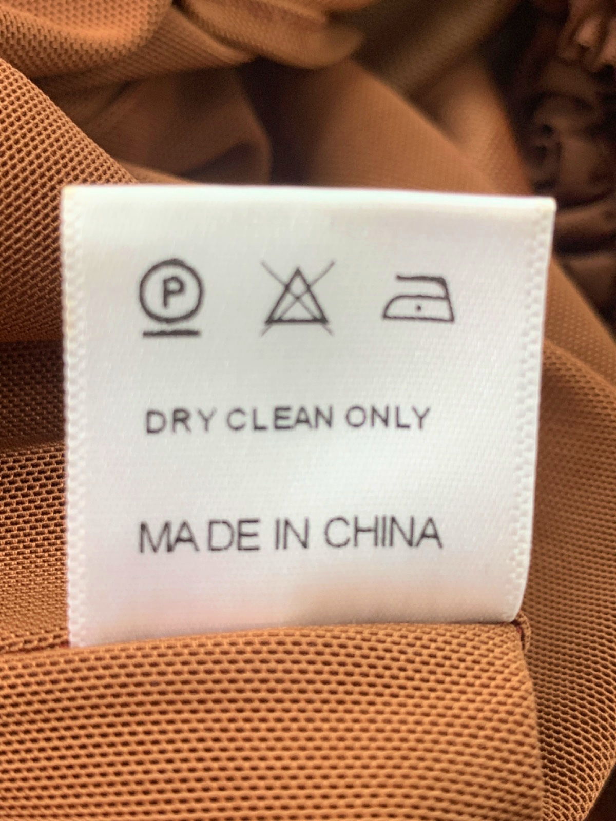 Melrose House Brown Gradient Sleeveless Dress UK S