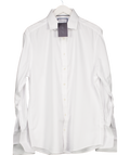Charles tyrwhitt Non-iron Twill Shirt - White UK 42" CHEST