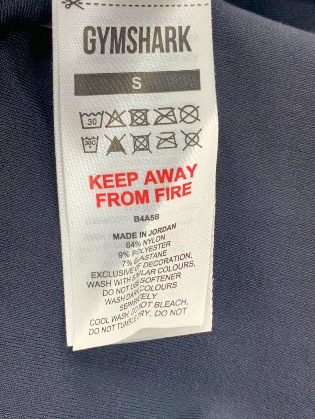 Gymshark Black Sweat Seamless Longline Sports Bra S