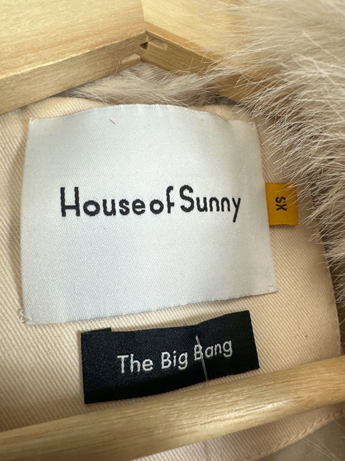 House of Sunny Multicolour The Hustle Faux Fur Coat UK XS