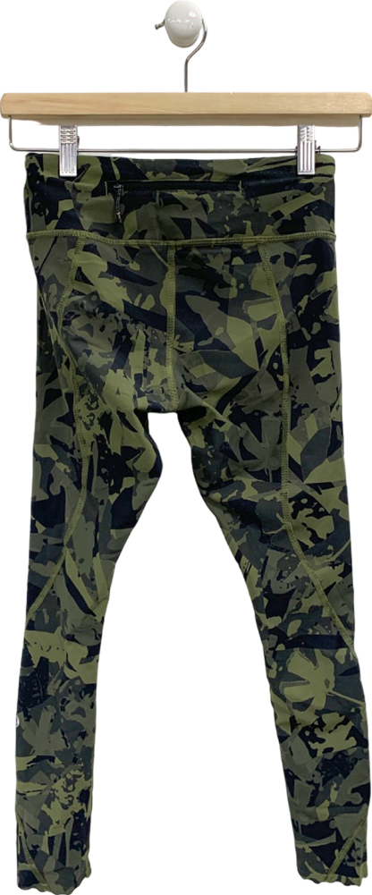 Unbranded Green Camouflage Leggings UK S