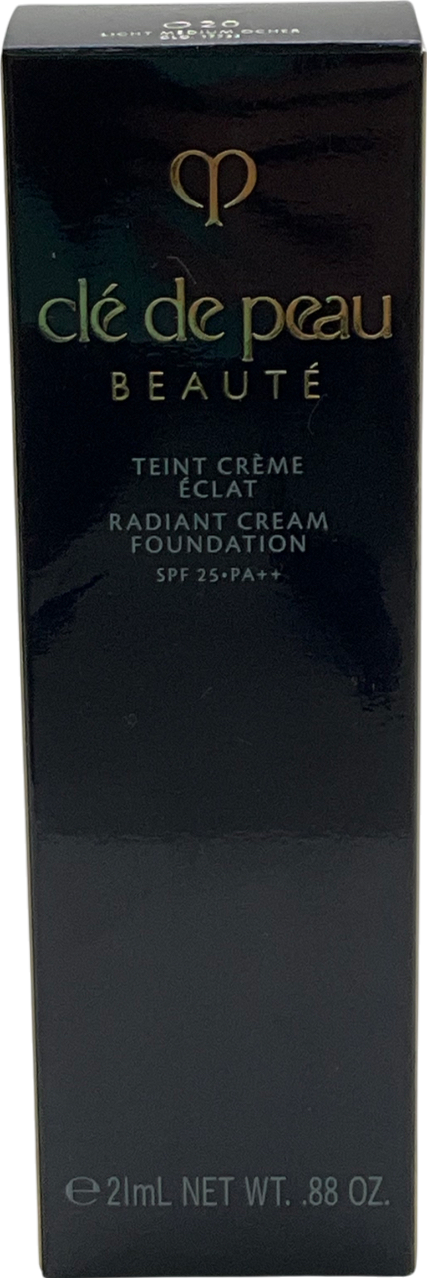 Cle de Peau Radiant Cream Foundation 020 Light Medium Ocher 21ml