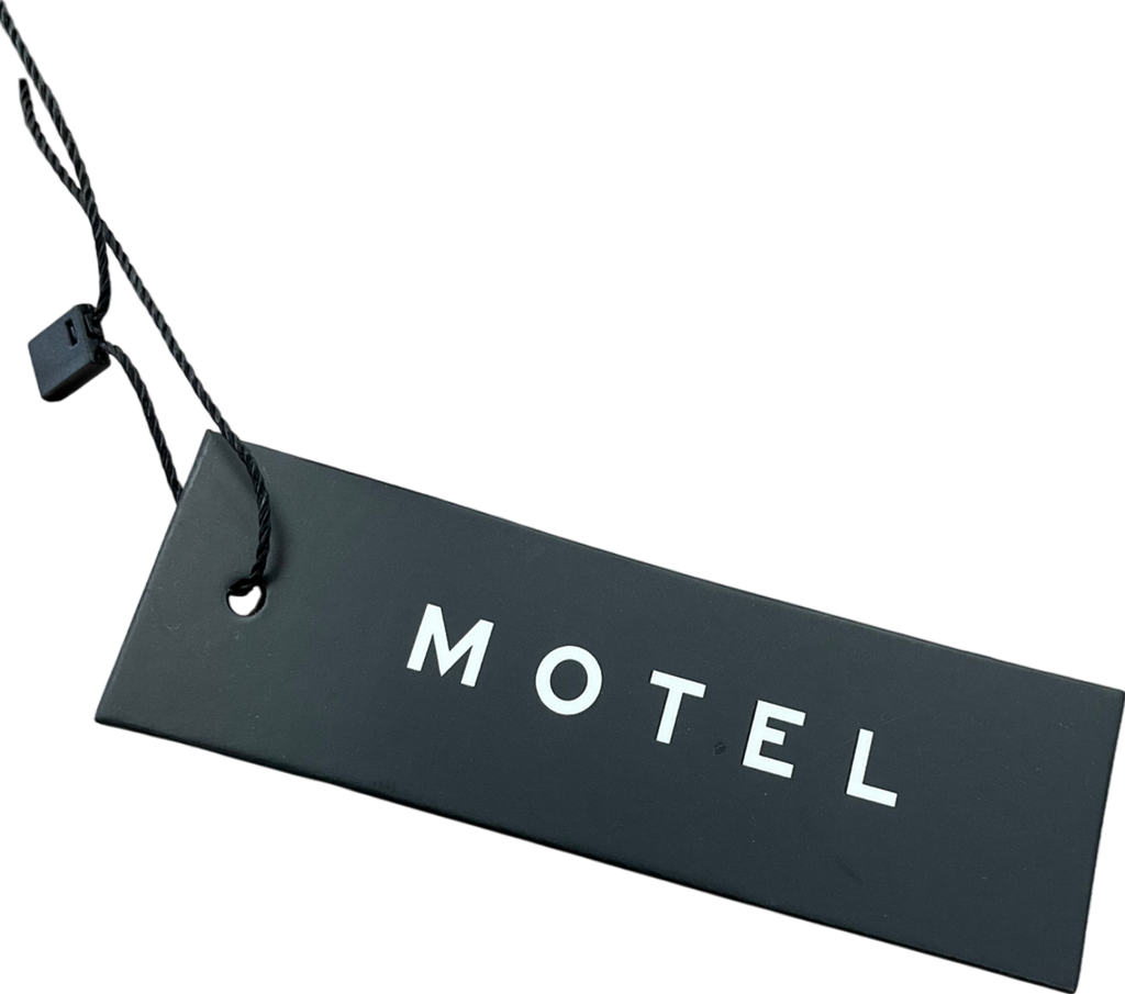 Motelrocks Nude Thelma Satin Mini Skirt In Champsgne UK M