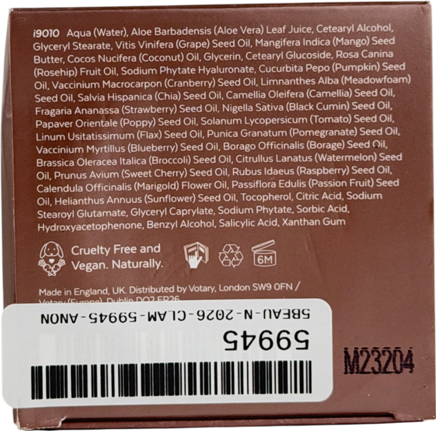 Votary Super Seed Nutrient Cream 50ml