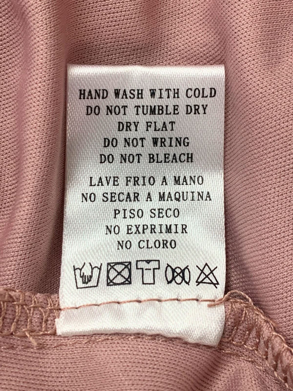 Fashion Nova Rose Gold Tiered Mini Dress XS