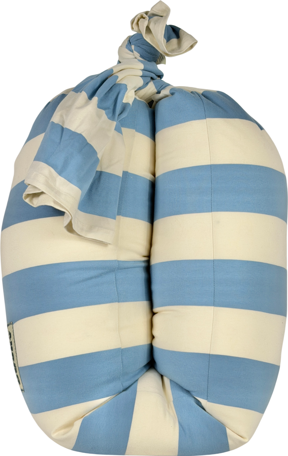 Cushy Puff Blue Pregnancy Pillow One Size