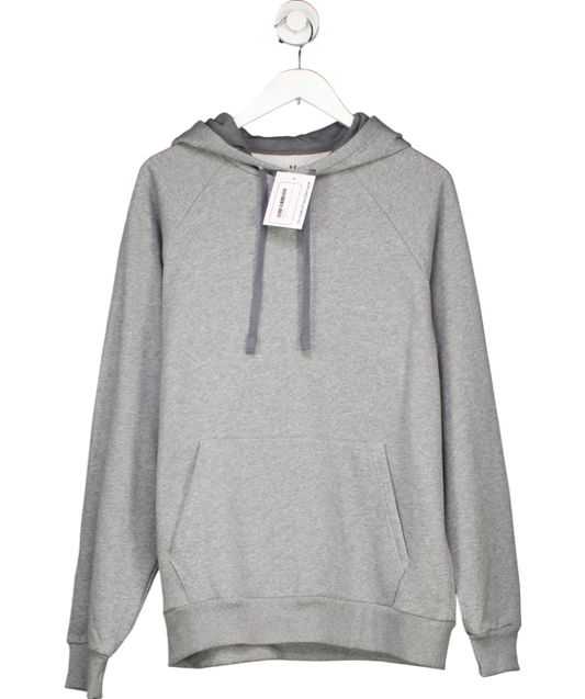 Under Armour Grey Rival Fleece Hoodie UK M