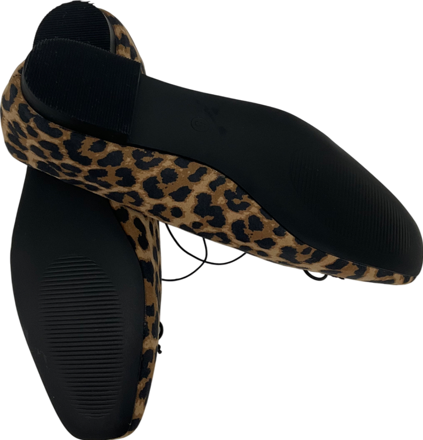TU Sainsburys Brown Leopard Print Pumps UK 5 EU 38 👠