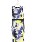 Karen Millen Multicoloured Sleeveless Midi Dress UK 14