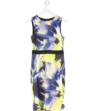 Karen Millen Multicoloured Sleeveless Midi Dress UK 14