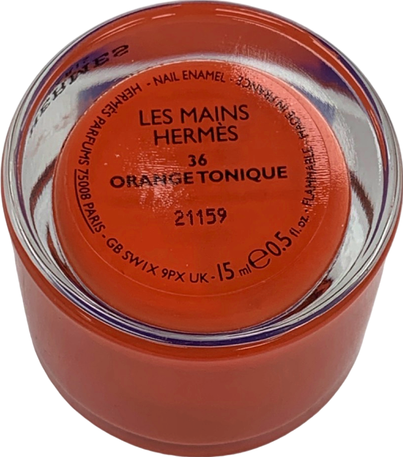 Hermès Les Mains Hermès Nail Enamel Orange Tonique 15 ml