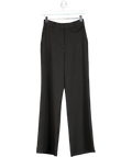 Horoscopez Black Pinstripe Wide Leg Trousers UK XS