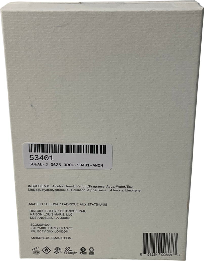 maison louis marie No. 13 Nouvelle Vague Eau De Parfum 50ml