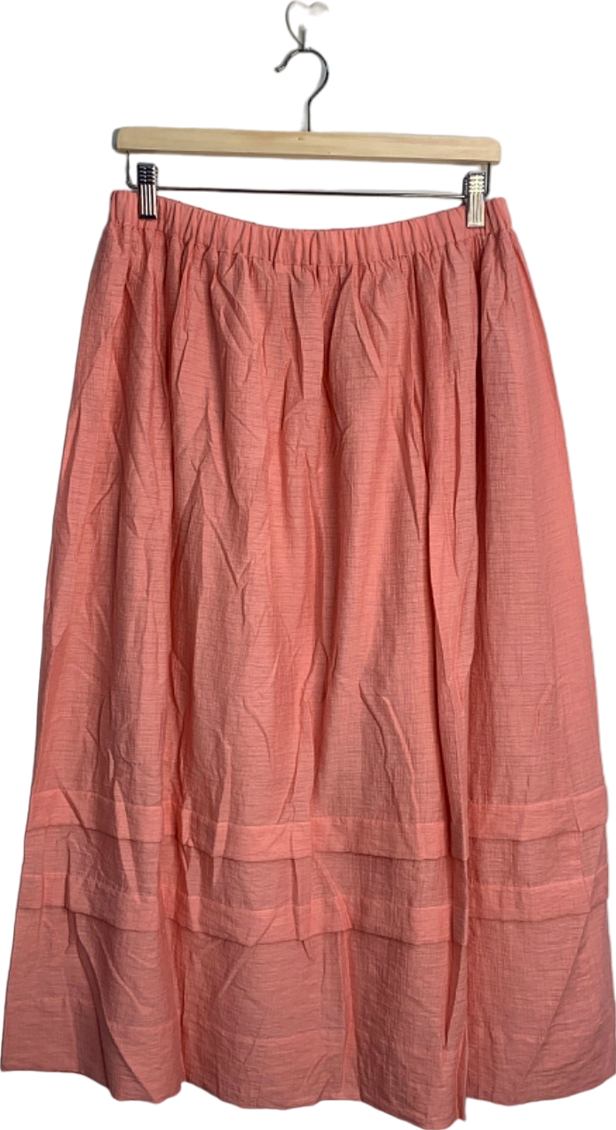 Jovonna London AVEENA Pink Midi Skirt UK XL