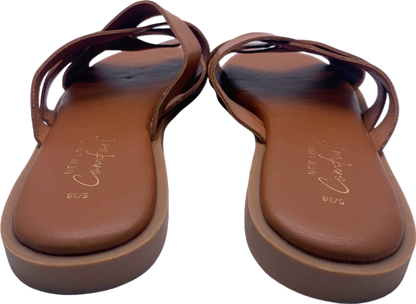 New Look Brown Comfort Sandals UK 5