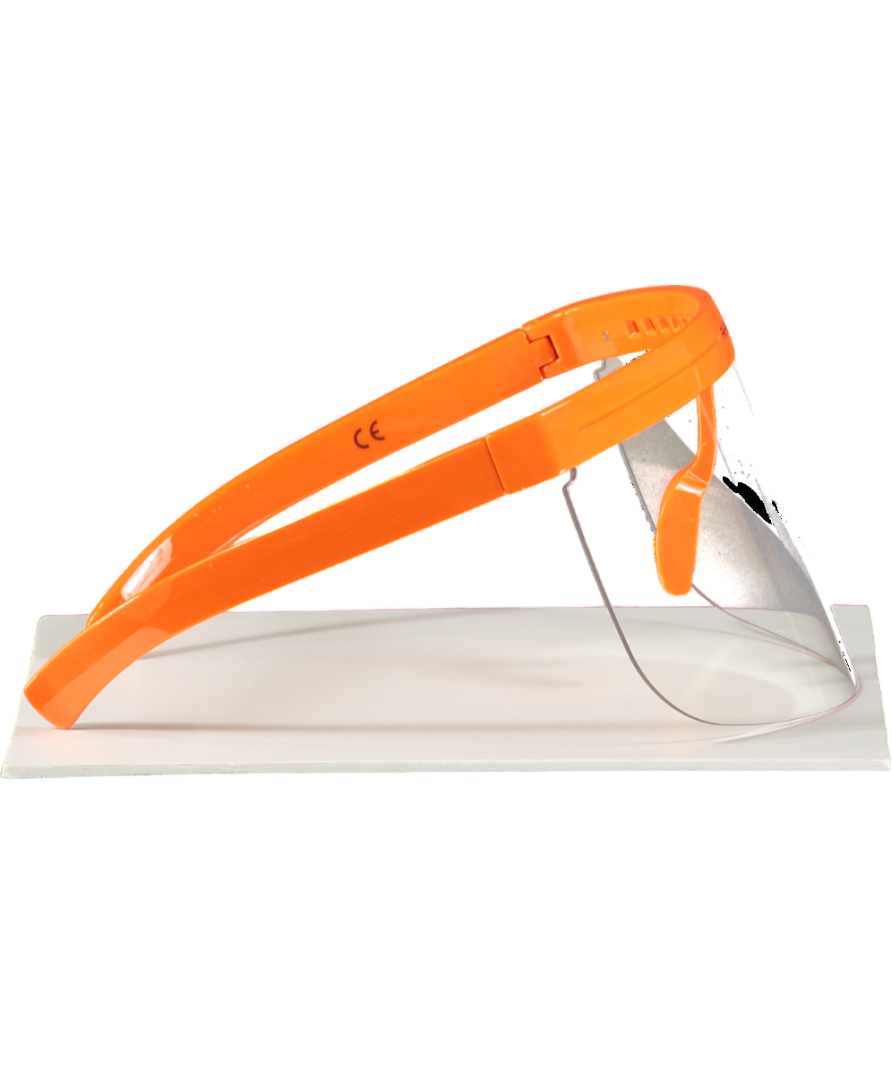 Nopeet Orange Da Shield Visor glasses