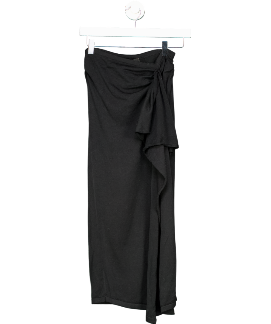 Lioness Black Banks Midi Skirt Onyx UK XS