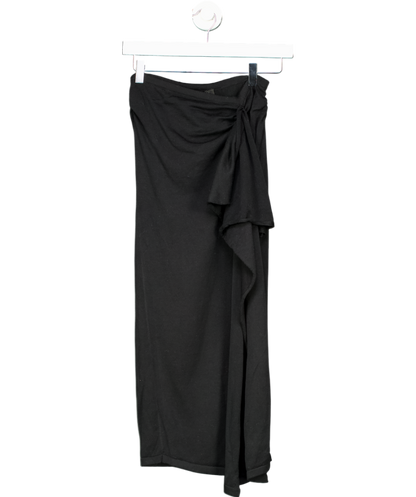 Lioness Black Banks Midi Skirt Onyx UK XS