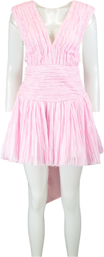 Aje. Pink Escapist Mini Dress UK 6