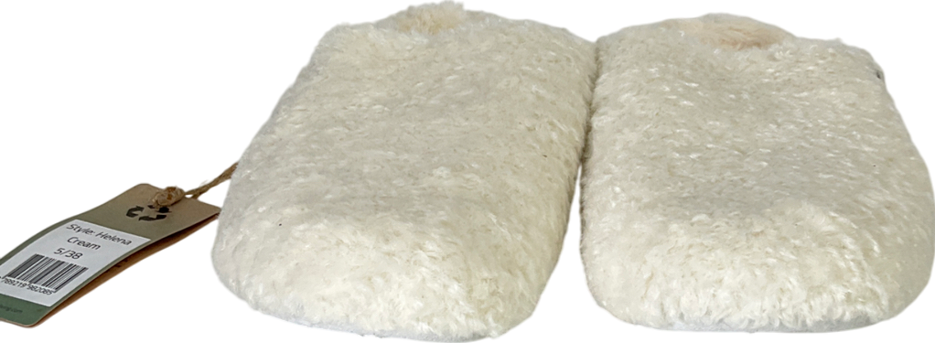 Shuda Cream Helena Borg Mule Slippers UK 5 EU 38 👠