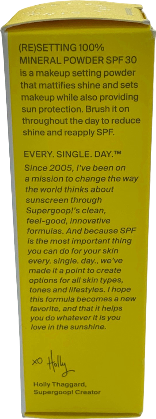 Supergoop! (Re)setting 100% Mineral Powder SPF 30 Translucent 4.25g