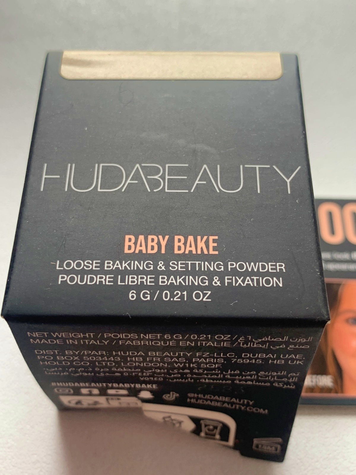 HUDA Beauty Baby Bake Loose Baking & Setting Powder Pound Cake 6g