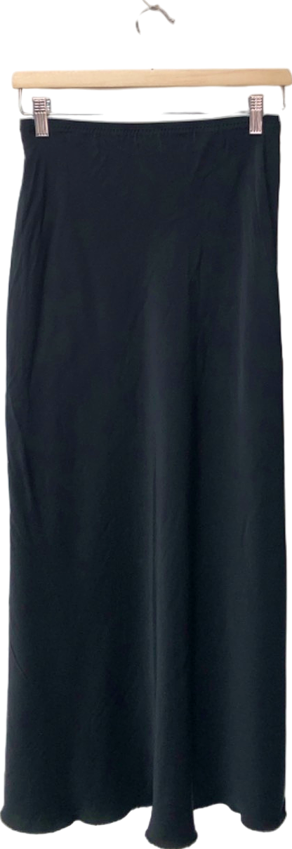 Arket Black Midi Skirt EU 36