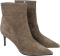 DANIEL Swift Mink Beige Suede Mid Heel Ankle Boots UK 6 EU 39