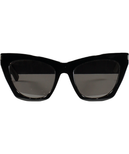 Saint Laurent Black Kate Sunglasses