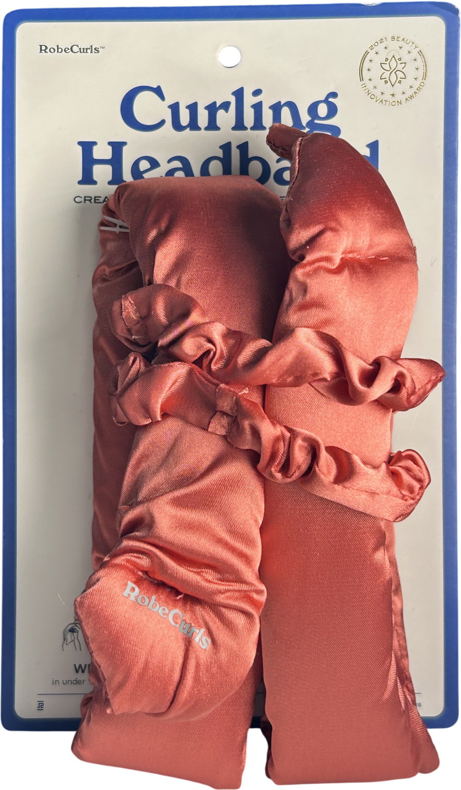 RobeCurls Satin The Original Heatless Curling Rod Headband Universal n/a