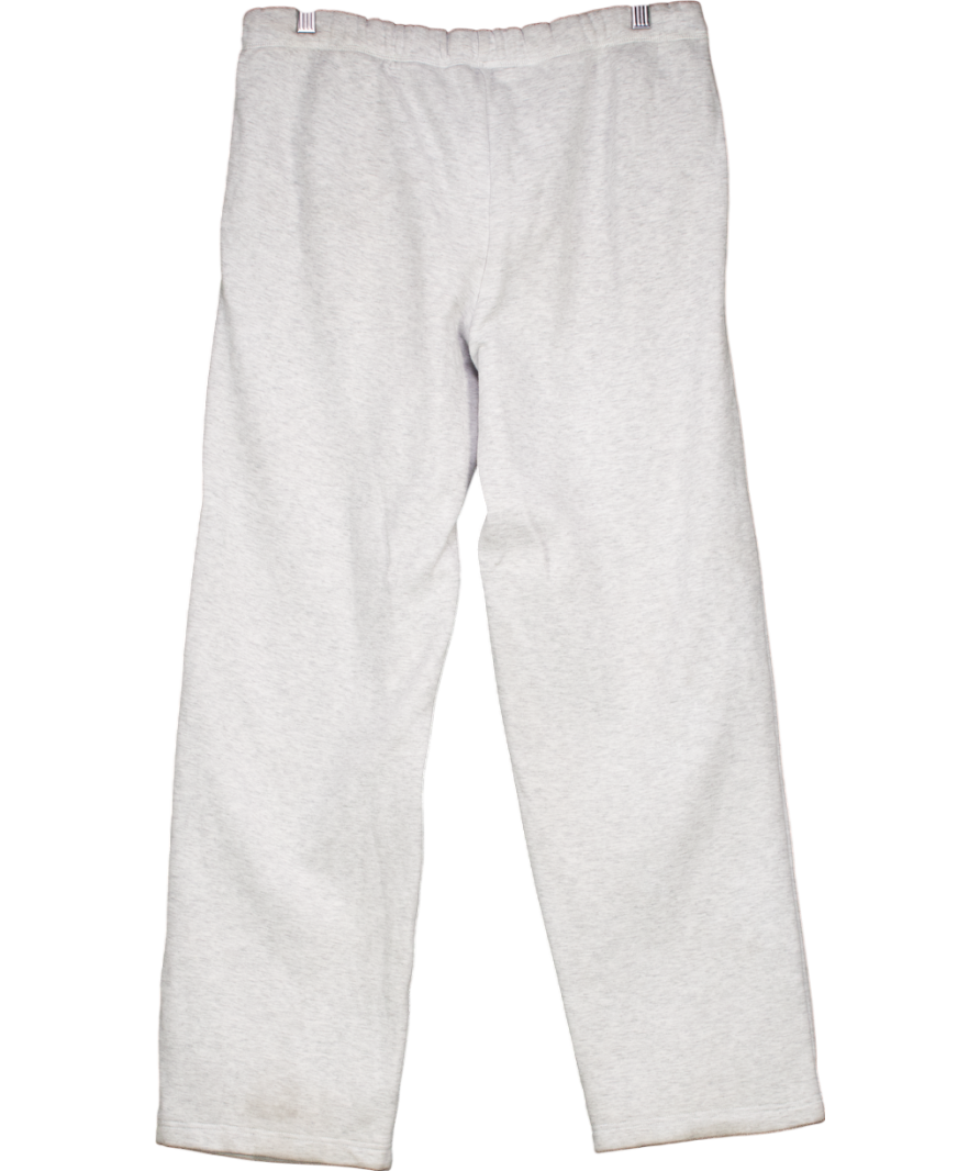SKIMS Grey Cotton Blend Straight Leg Track Pants UK XS