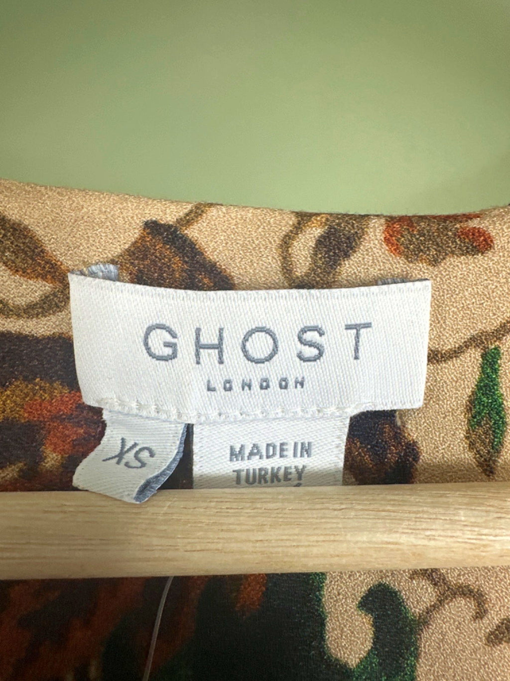 Ghost Floral Long Dress XS