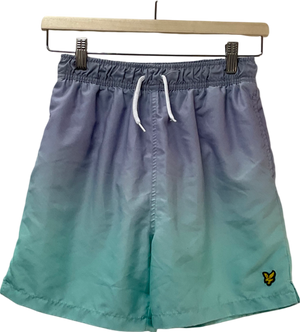 lyle & scott Purple Ombre Swim Shorts Cloud Blue 14 Years