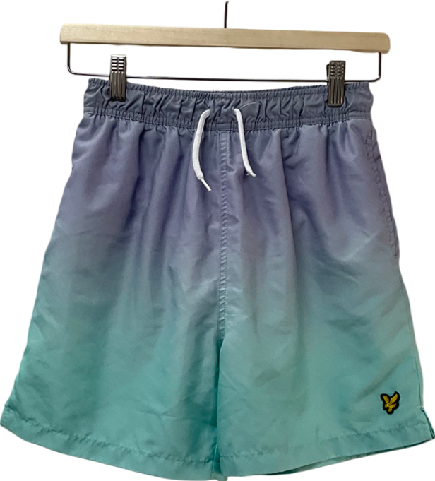 lyle & scott Purple Ombre Swim Shorts Cloud Blue 14 Years