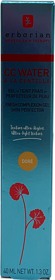 Erborian Cc Water – Lightweight Tinted Gel With Natural Dewy Finish Dore 40ml
