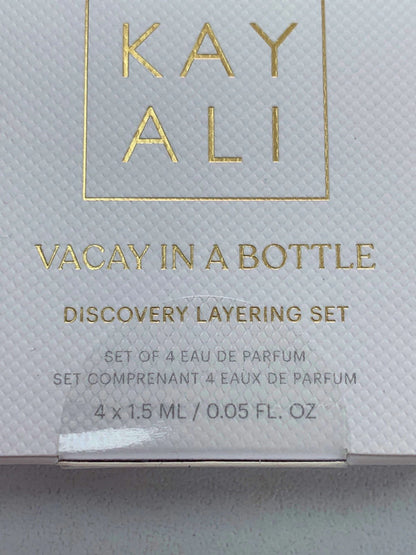 Kayali Vacay in a Bottle Discovery Layering Set 4x1.5ml