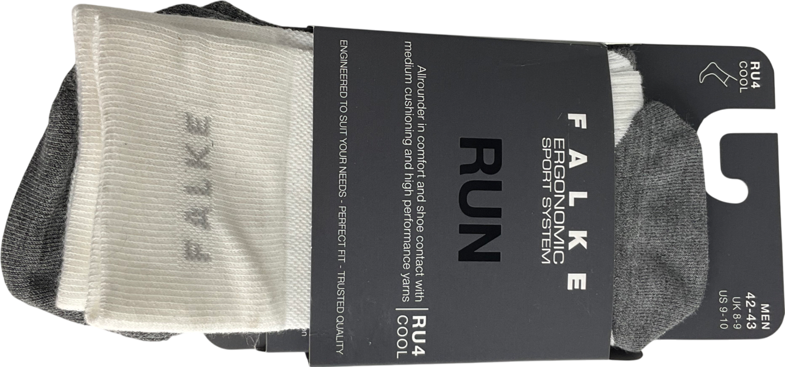 Falke Cream Ergonomic Sport System Run Sock UK 8 EU 42 👞