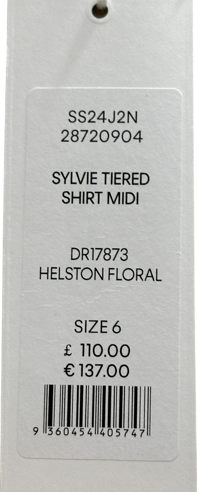 Forever New White Sylvie Tiered Shirt Midi Dress UK 6