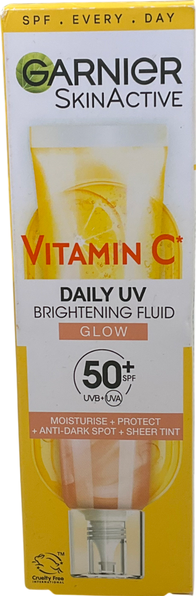 Garnier Vitamin C Daily Uv Brightening Fluid Glow Spf 50+ 40ml
