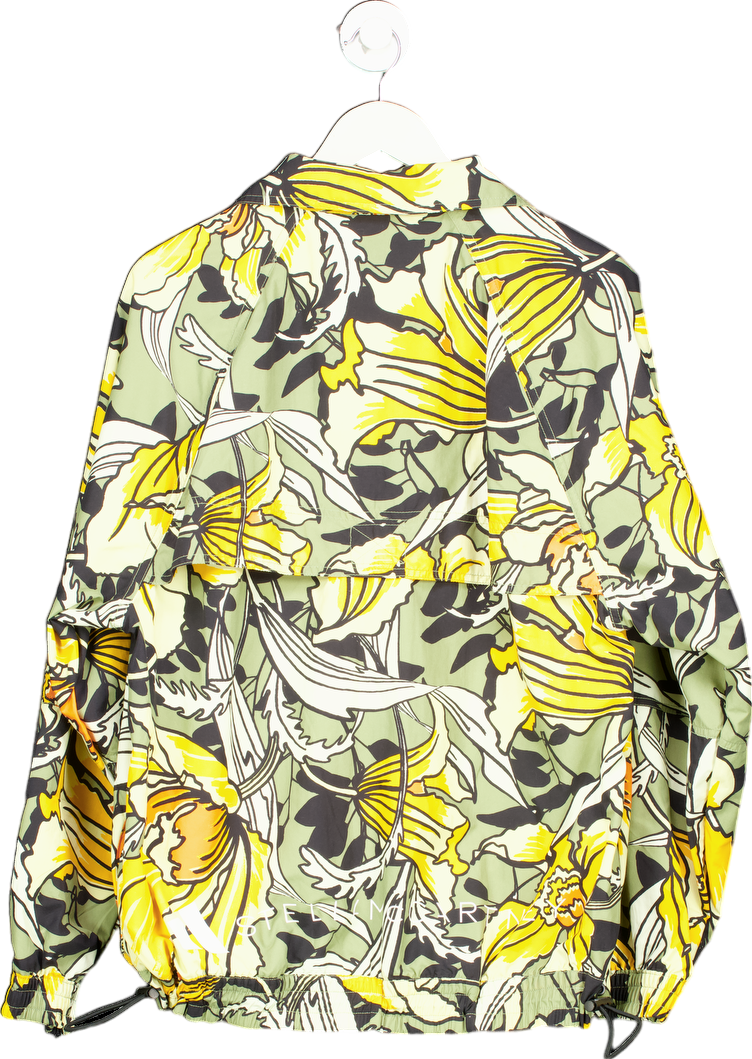 Adidas Stella McCartney Multicolour Floral Windbreaker Jacket UK S