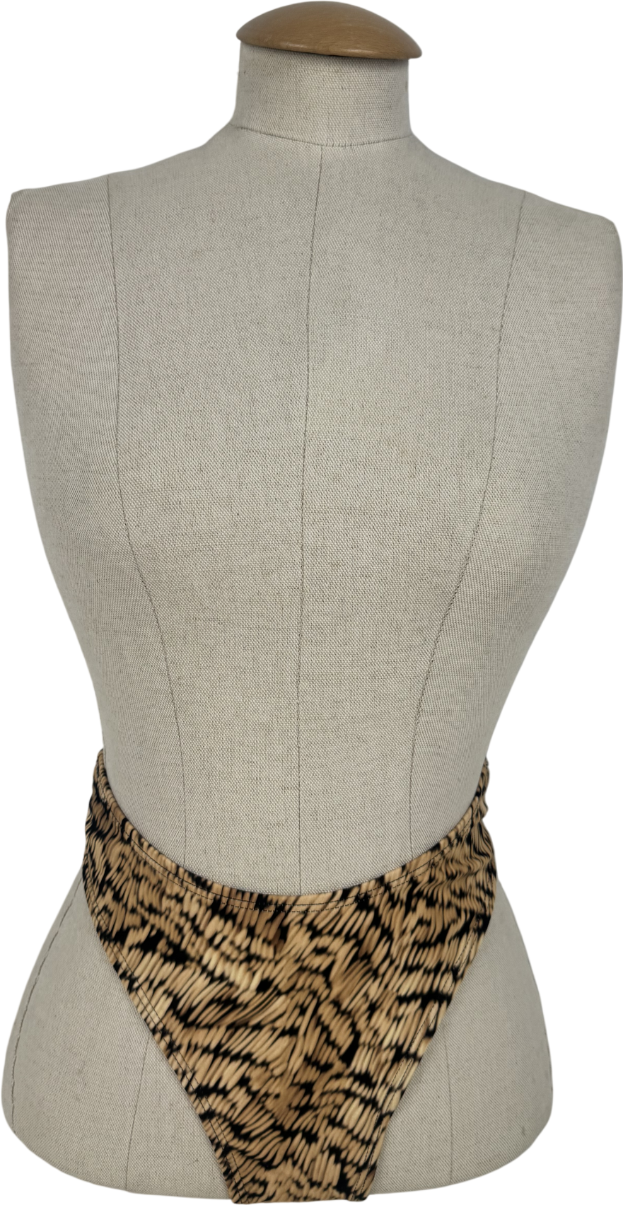 4th & Reckless Brown Dori Bikini Bottoms UK 6