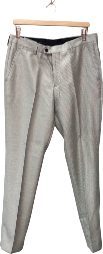 Marc Darcy Grey Ronald Tailored Trousers W 34