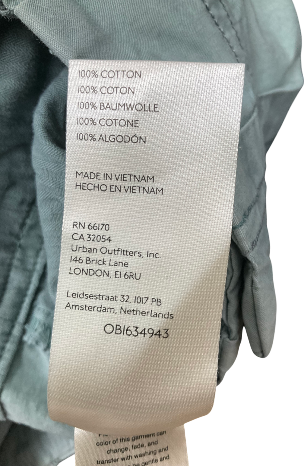 Free People Green Goa Pleated Shorts UK 10