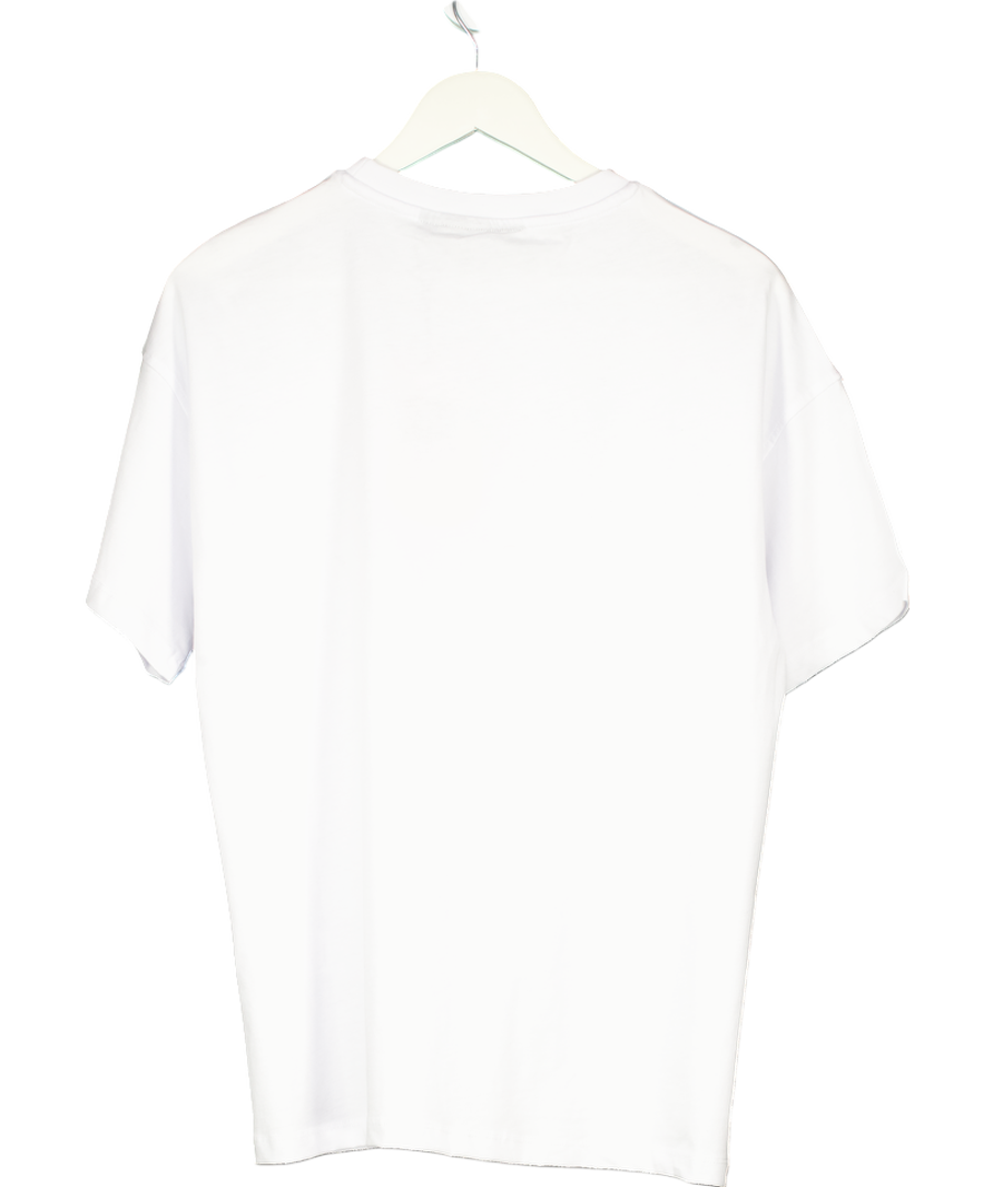 Des Vu White Paradiso Oranges T-shirt UK S