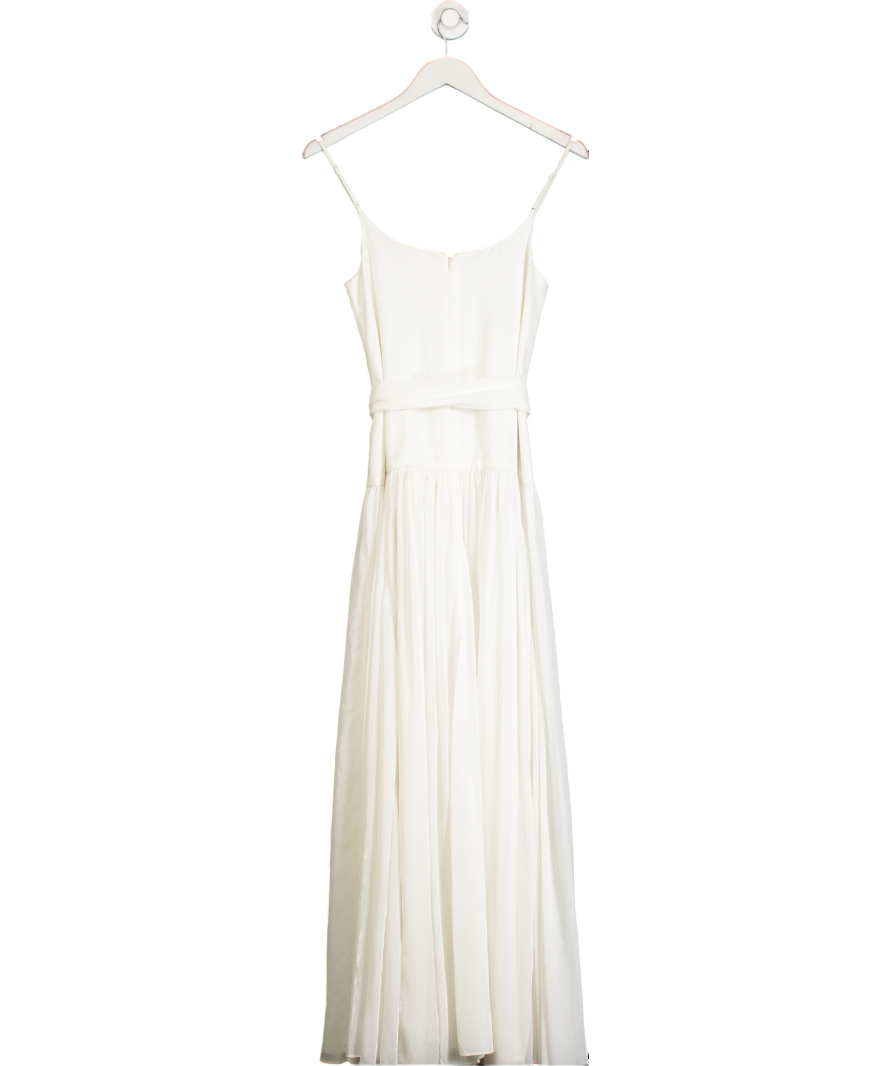 Monsoon Cream The India Edit Tara Drop Waist Maxi Dress Ivory UK 4