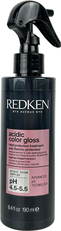 RedKen Acidic Color Gloss Heat Protection Treatment 230°c On 190ml