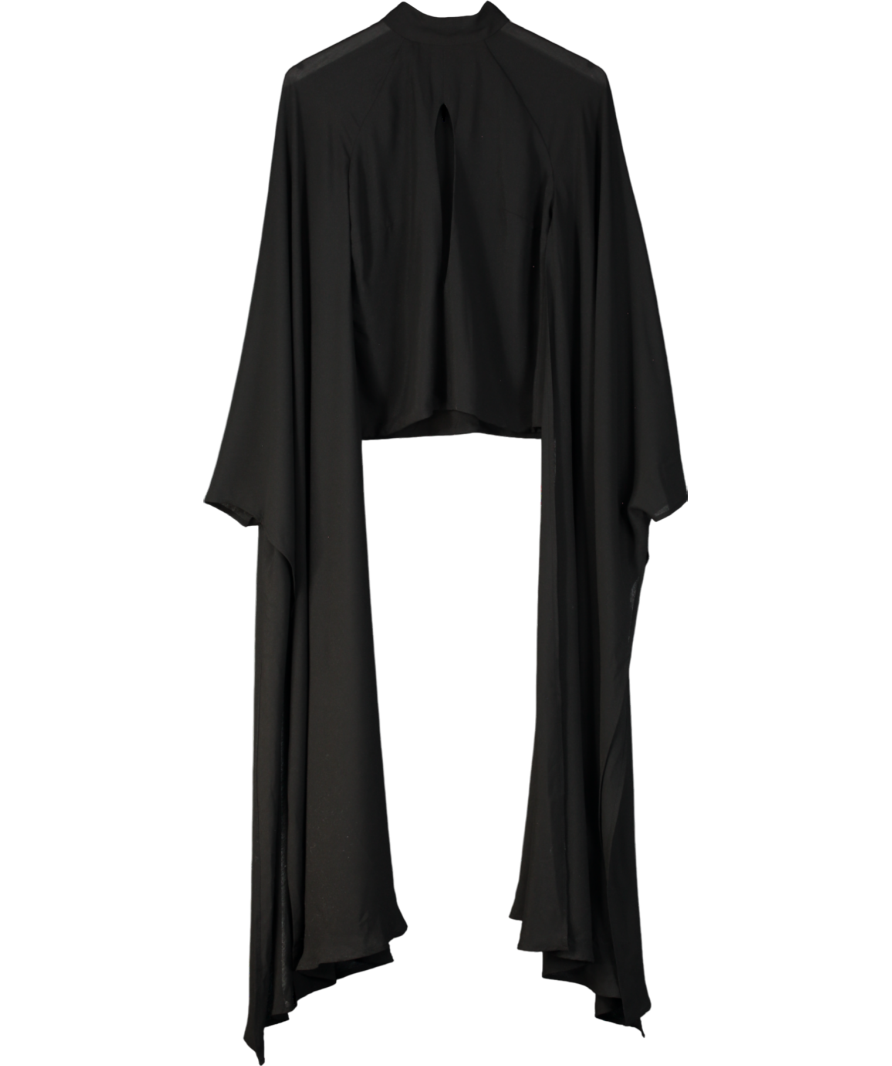 mocko Black Boho Top UK XS/S