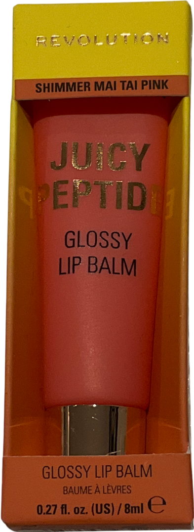 Revolution Juicy Peptide Lip Balm Shimmer 8ml
